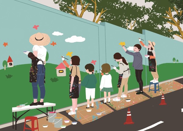 전남 미래교육 벽화