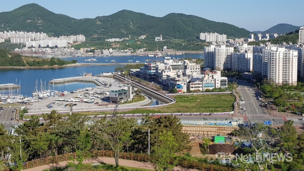 ▲여수 웅천지구