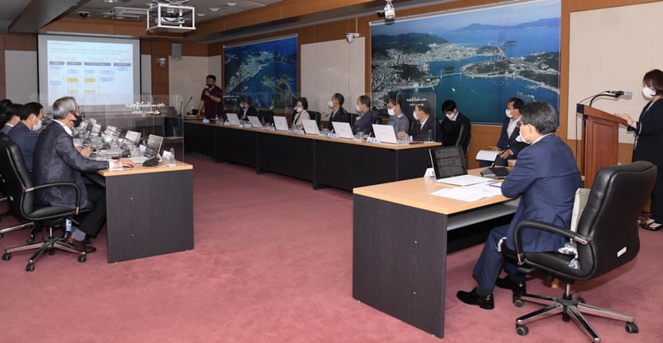 ‘여수시 행정기구 조직진단 연구용역 착수보고회’ 모습