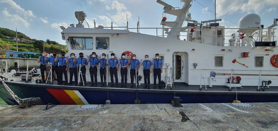 ▲해경 단체사진