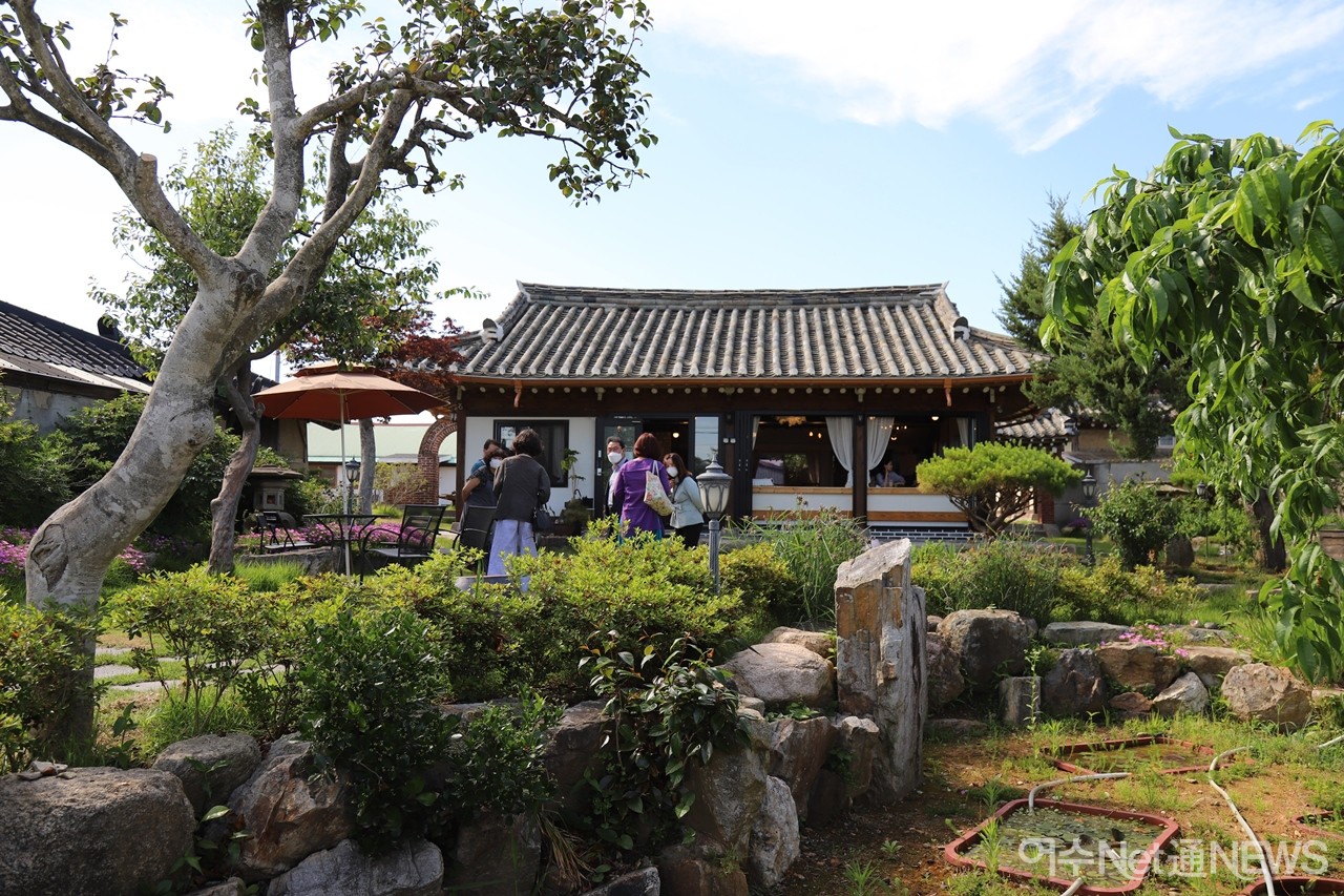 ▲ 강진 한옥 느루카페 모습 ⓒ오병종