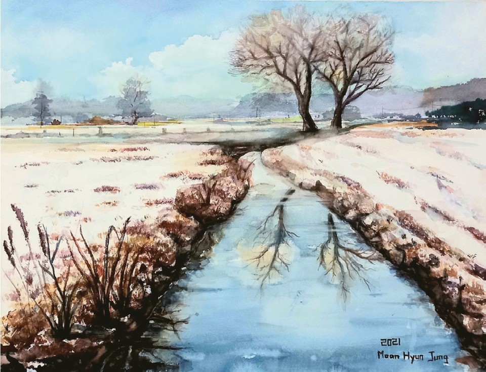 ▲문현정 작가, 평온의 향기