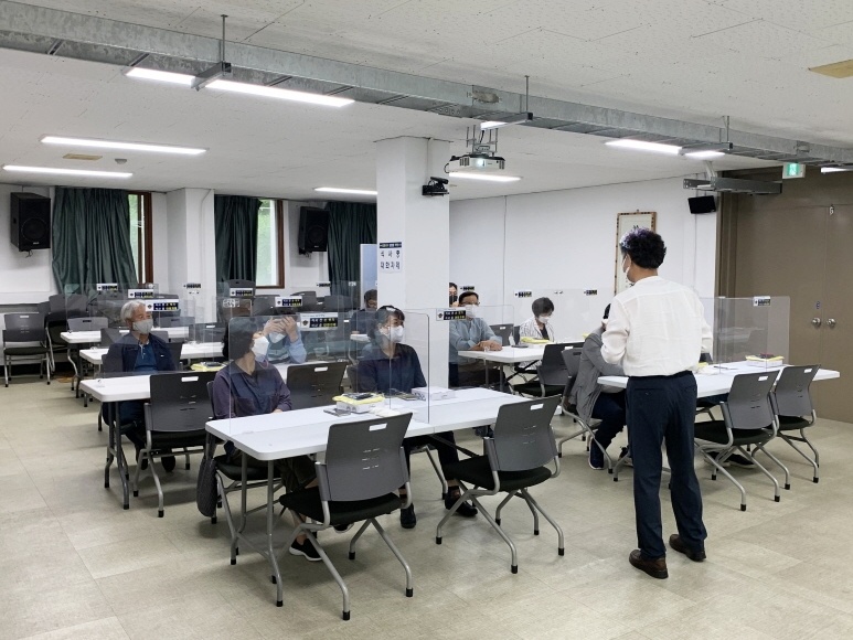 ▲연안안전지킴이 전문교육 모습