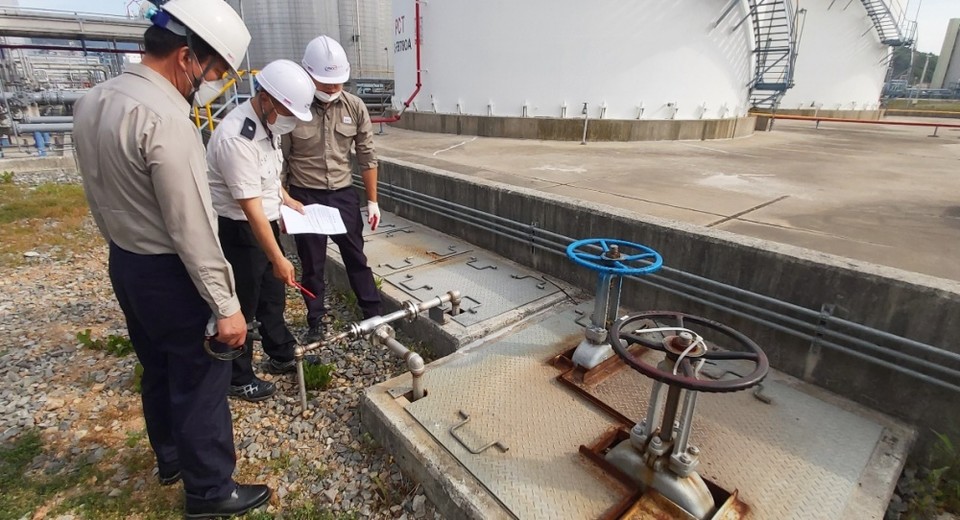 ▲여수산단 긴급 소방안전점검 모습