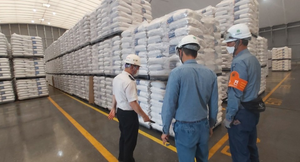 ▲ 여수산단 긴급 소방안전점검 모습