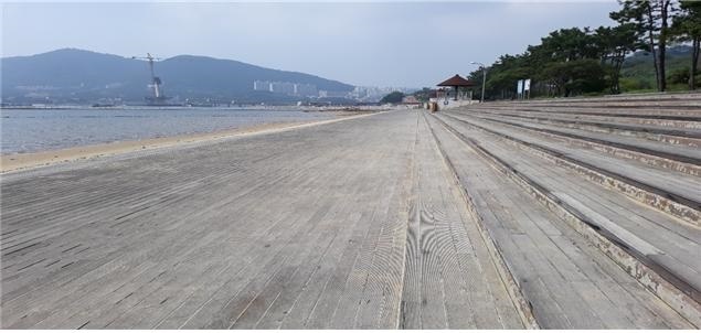 ▲여수 웅천 해수욕장