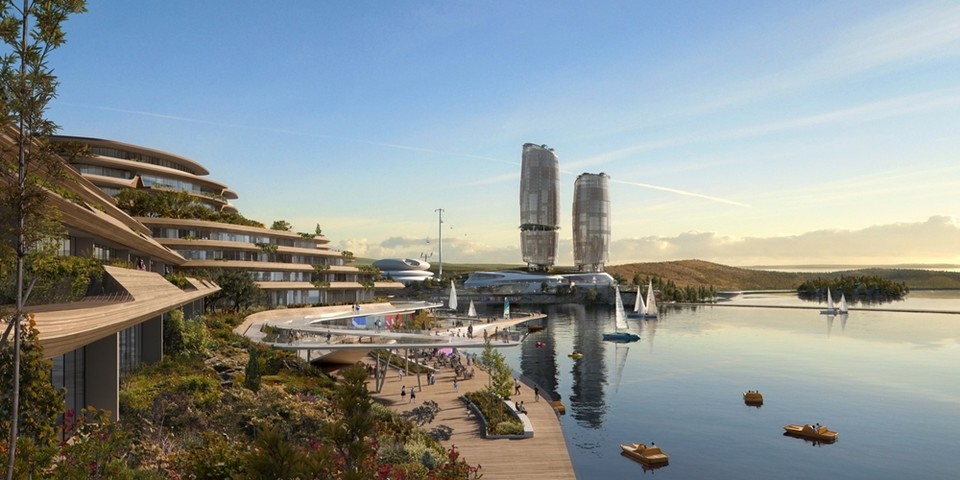 ▲미래에셋 여수 경도 해양관광단지 레지던스 조감도