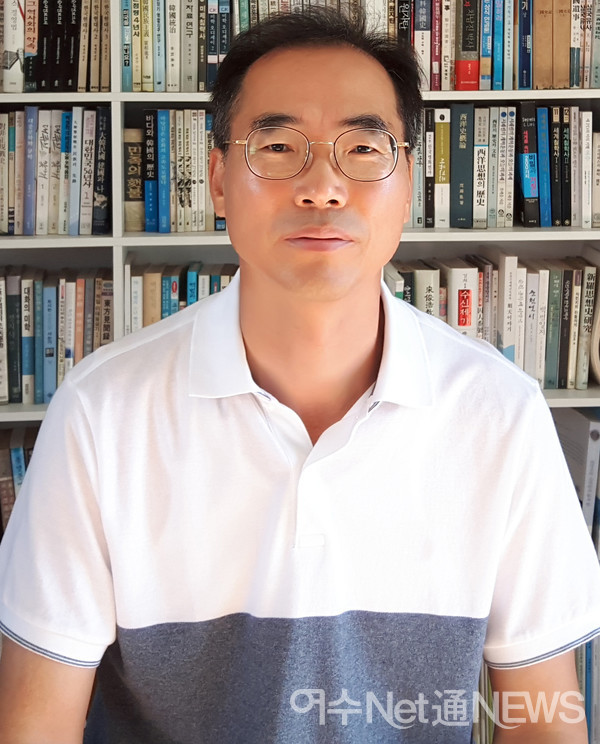 ▲ 필자 역사학자 주철희 박사  ⓒ여수넷통뉴스 자료사진