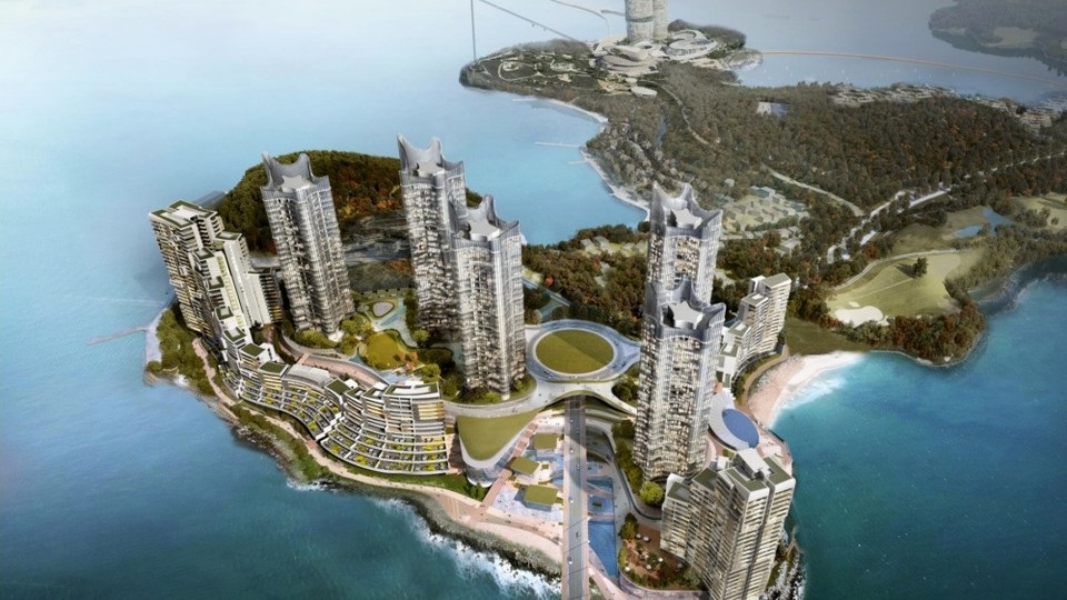 ▲미래에셋 경도생활형숙박시설 조감도