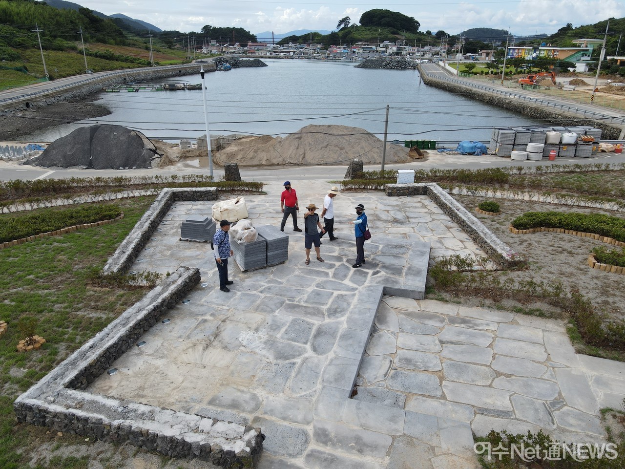 ▲ 위령 조형물이 들어설 예정인 이야포 평화공원 모습 ⓒ 사진=이기재 제공