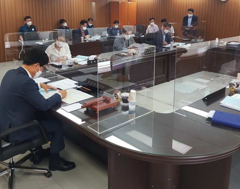 ▲전남도자치경찰위원회 임시회