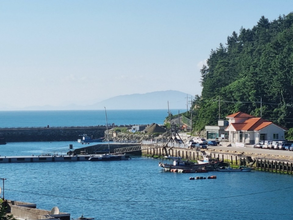 ▲삼산면 초도 대동항