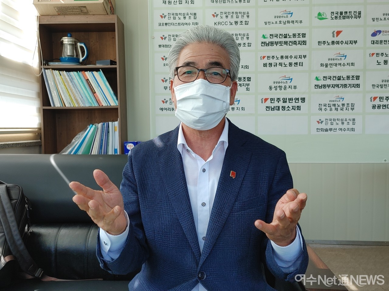 ▲ 민점기 시인은 문재인 정부에 대해 