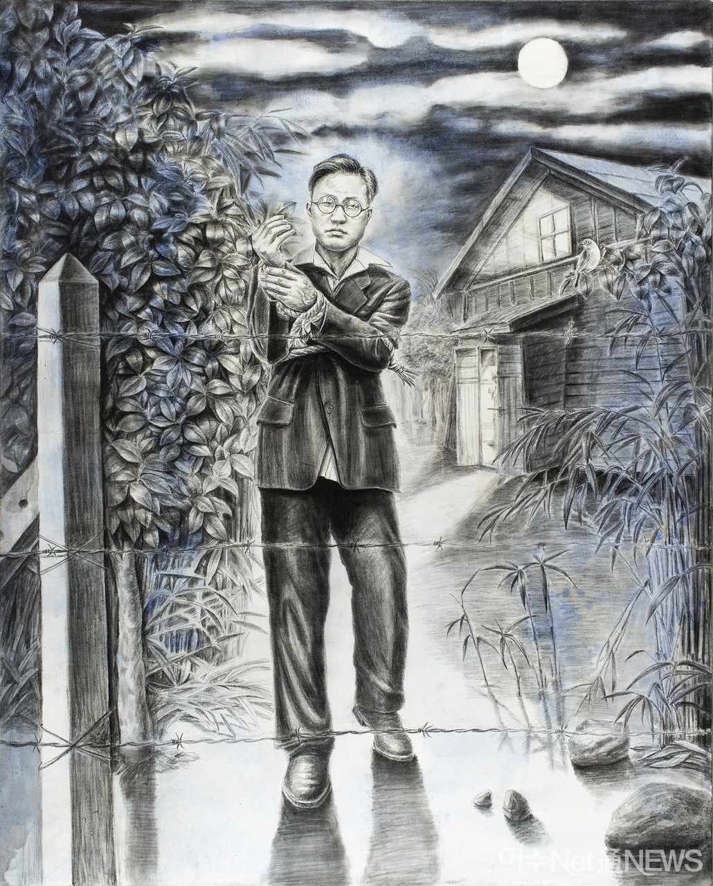 ▲ 박금만 작 송욱 교장