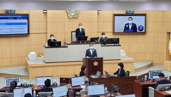 ▲송하진 여수시의원