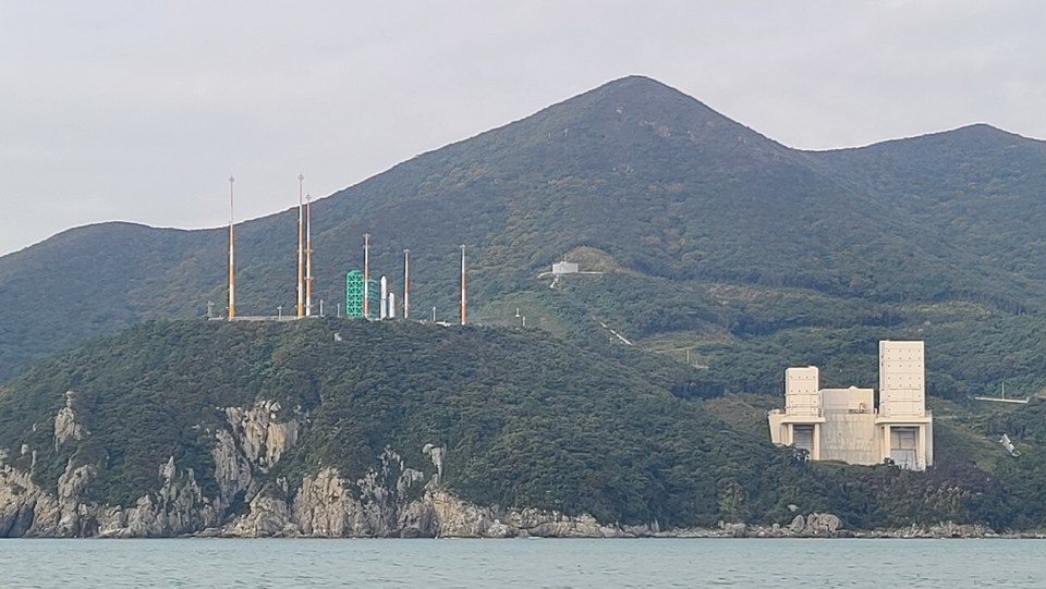 ▲나로우주센터 인근 해상