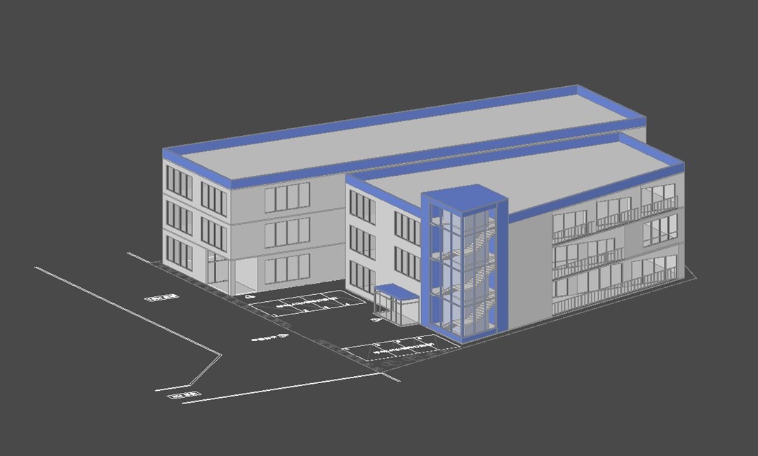 ▲ 여수 삼동지구에 들어설 소재부품 공정혁신 시뮬레이션 센터 조감도