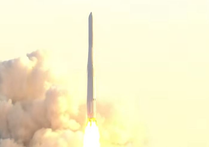 ▲ 누리호 발사 장면 ⓒKBS방송 캡쳐