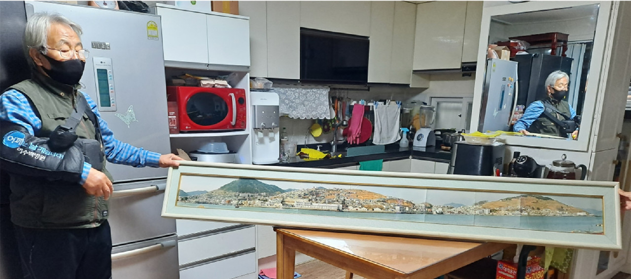 ▲ 1970년대 중반으로 추정되는 여수 구항 일대 사진