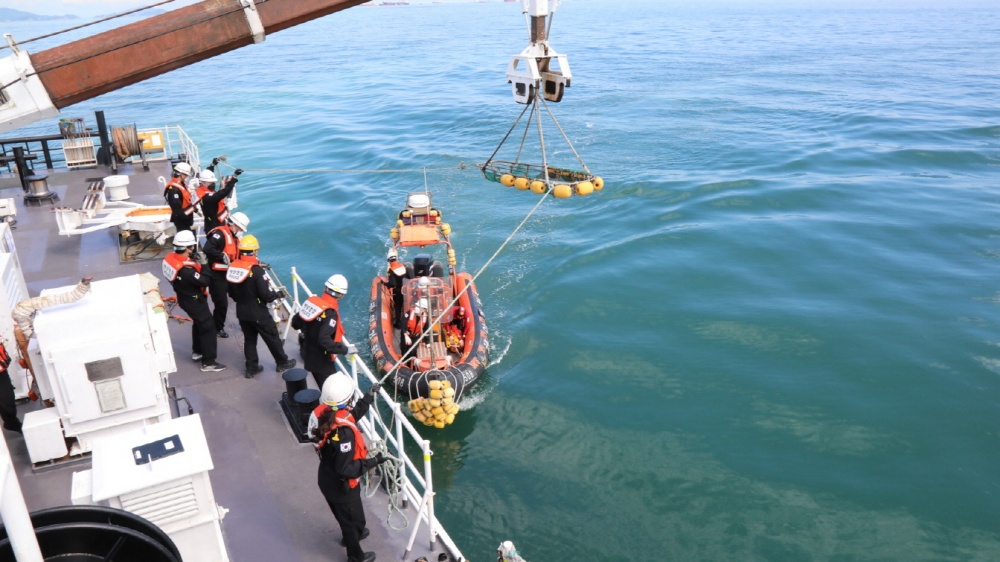 ▲인명구조훈련 모습