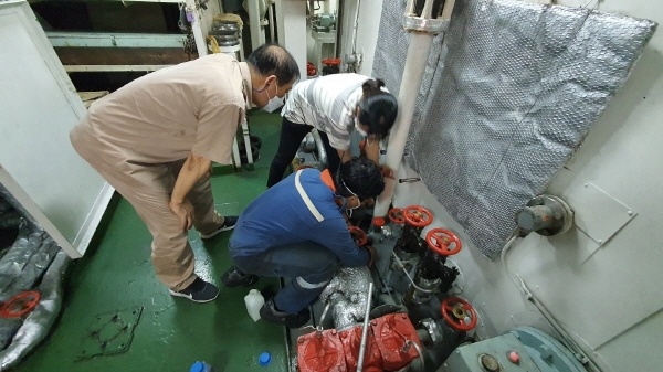 ▲ 황함유량 점검 모습