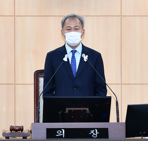 ▲ 전창곤 여수시의장