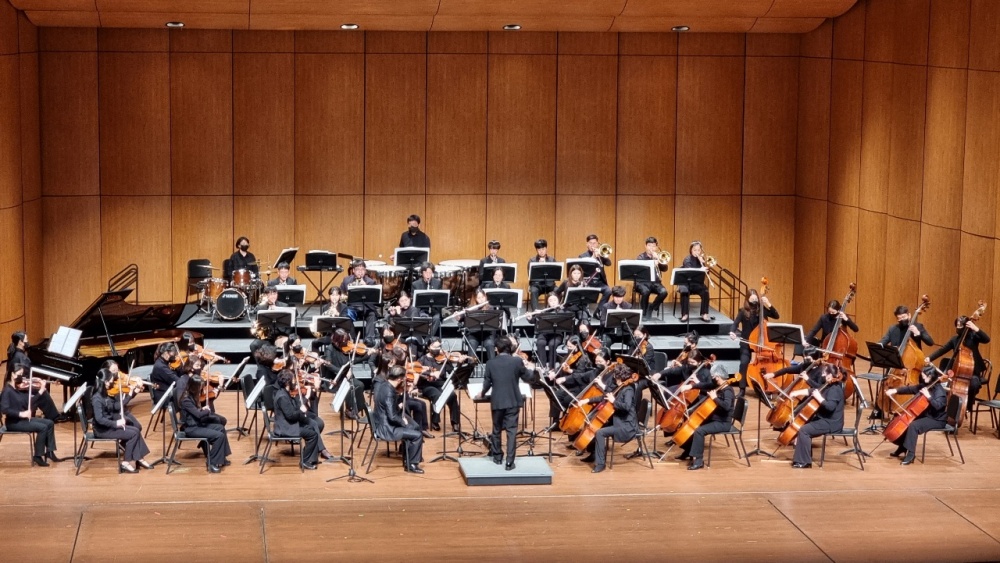 ▲ 여수시 교원교향악단 정기연주회 모습