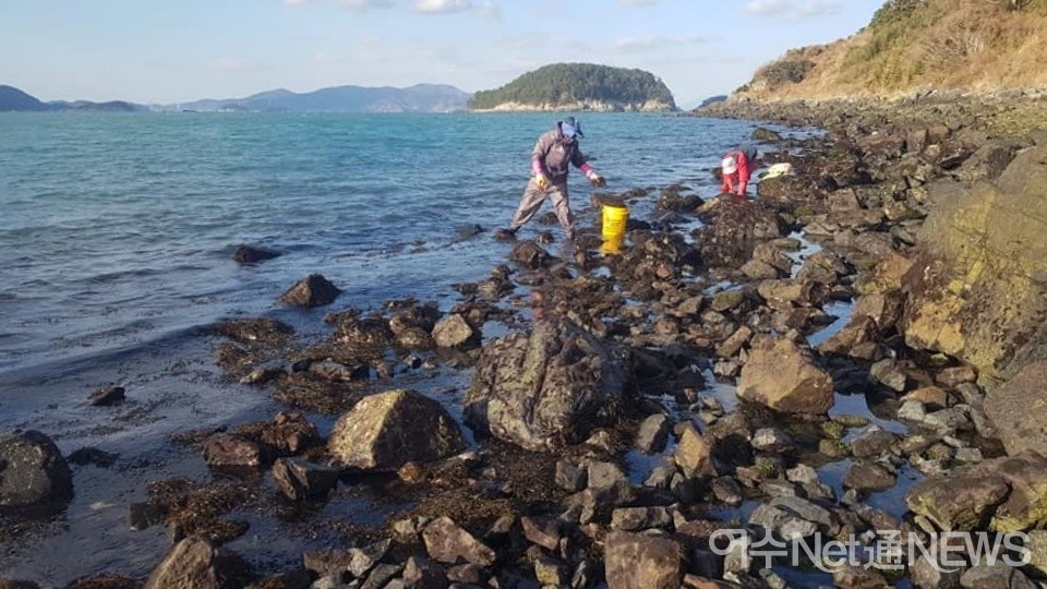 ▲안도 어촌주민은 바다를 삶의 터전으로 여기며 살아간다. ⓒ김성수
