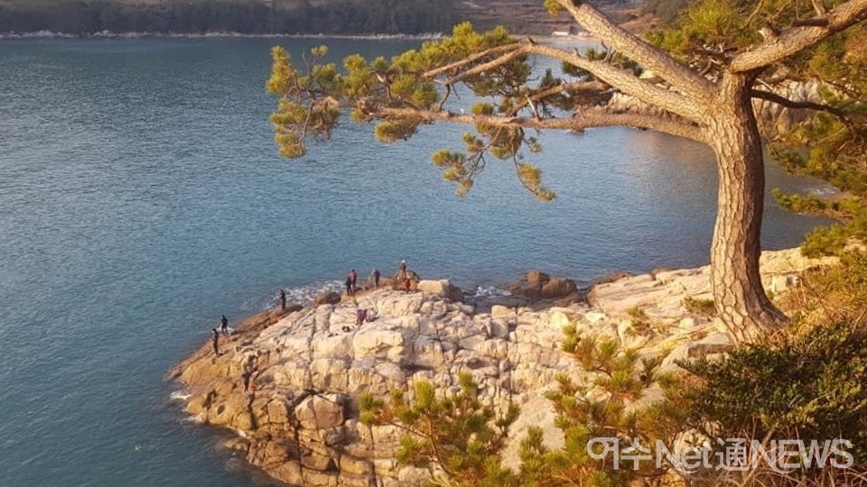 ▲섬을 방문한 낚시객은 무분별하게 쓰레기를 버리고 떠난다. ⓒ김성수