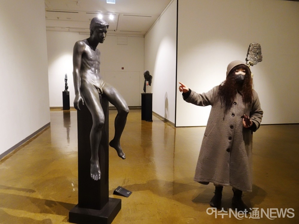 ▲류인 작가의 자소상