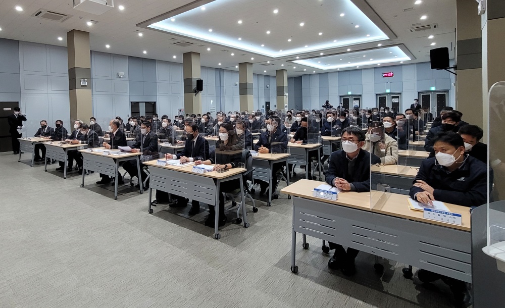 ▲ 중대재해처벌법 설명회 모습