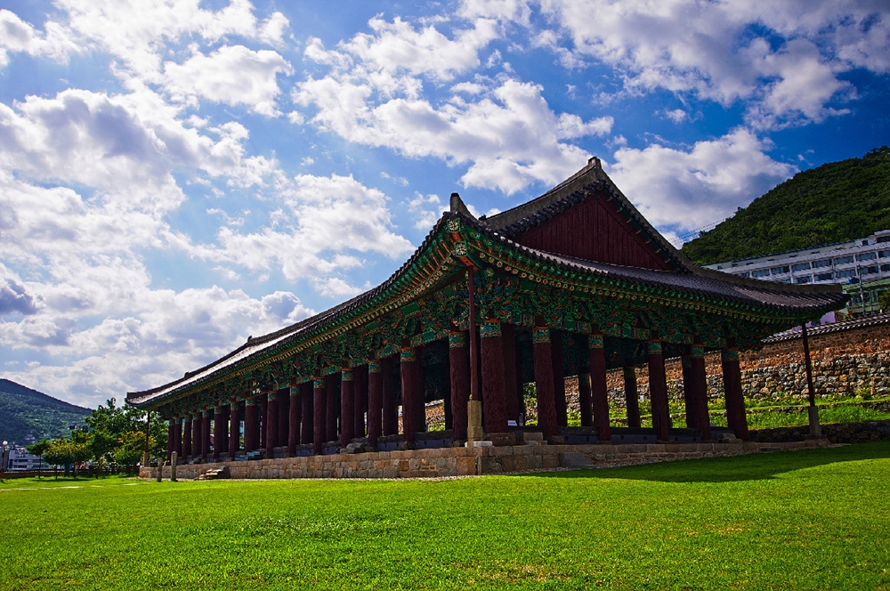 ▲해체 전 진남관