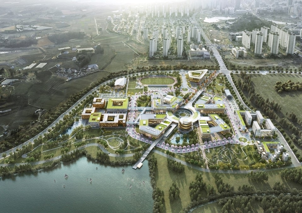 ▲한전공대 조감도