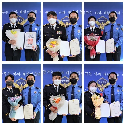 ▲승진임용자 개별 기념촬영 사진