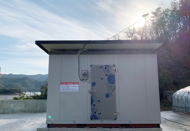 ▲농산물 소형저온저장고