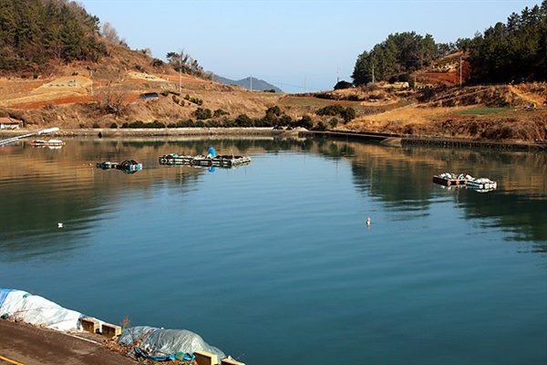 ▲  여도진 굴강 모습  ⓒ 오문수