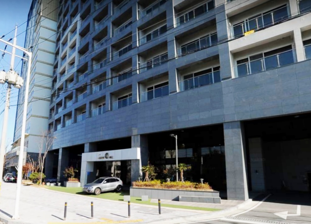 ▲돌산 우두리에 위치한 오션힐호텔