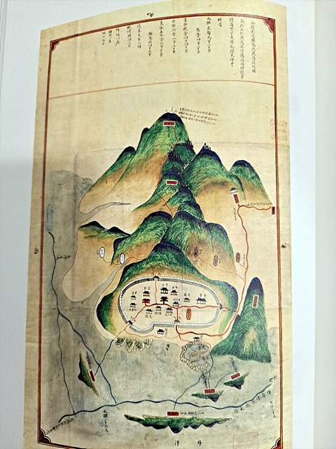 ▲  고지도에서 촬영한  모습 ⓒ 오문수