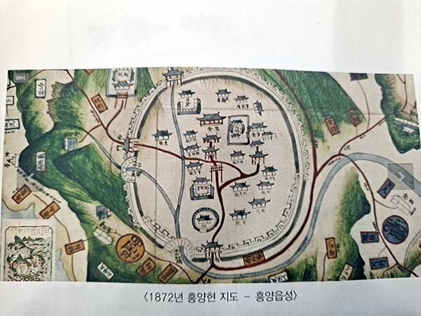 ▲  1872년 흥양현 지도  ⓒ오문수