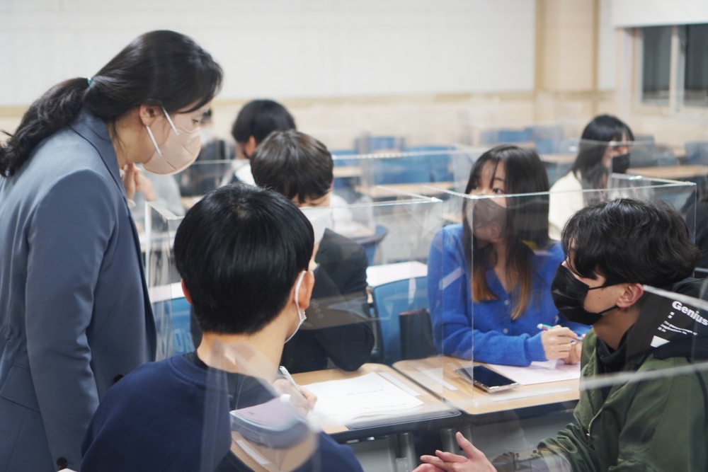 ▲대학생멘토링 운영 모습