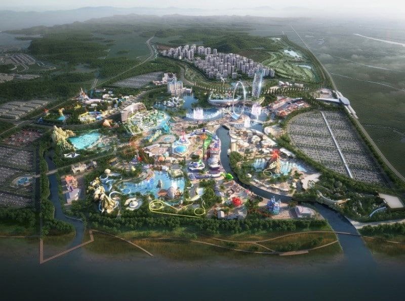 ▲조계원 후보가 여수스타시티 조성을 공약으로 내걸었다.