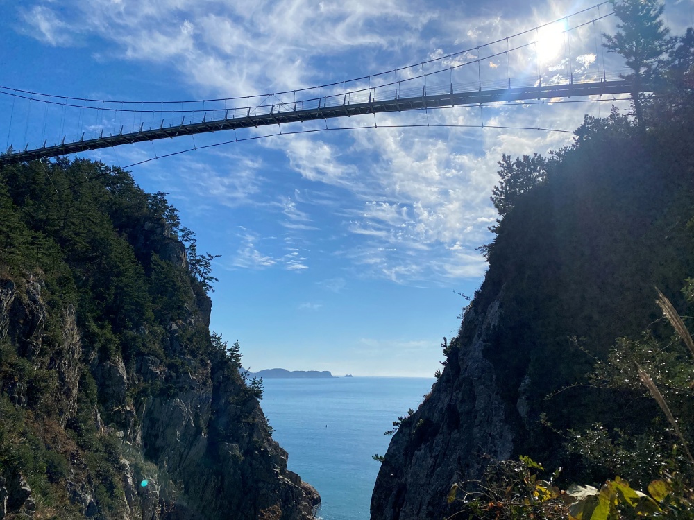 ▲하화도 출렁다리