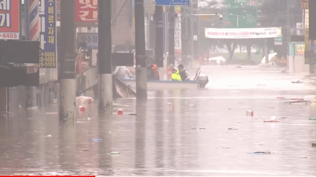 ▲구례군 수해 피해 모습