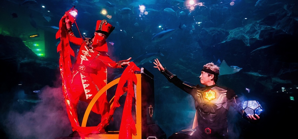 ▲ 판타지 마술 ‘마법전사 매직킹’ 공연