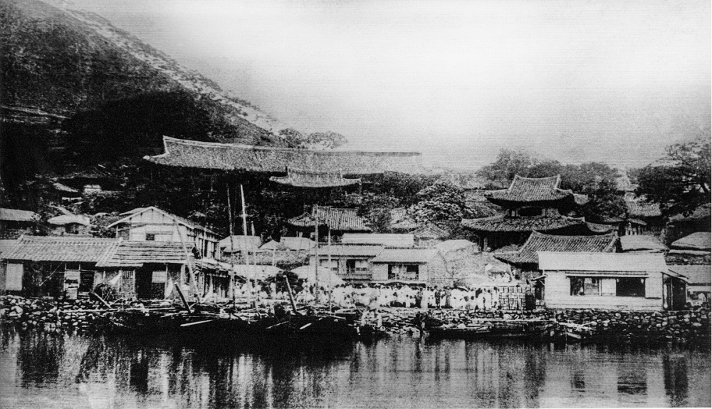 ▲ 1900년대 진남관 일대 모습