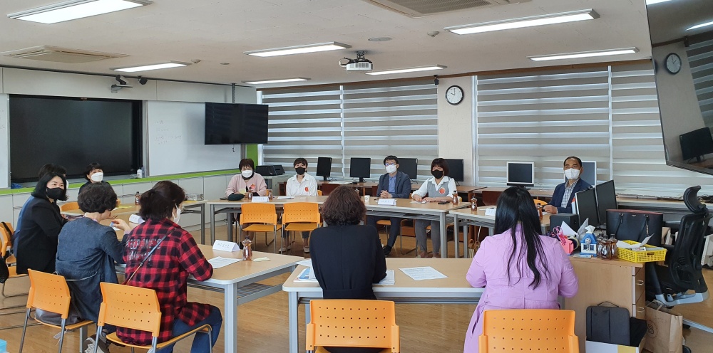 ▲ 학부모 다모임 현장