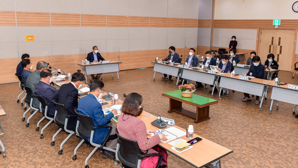 ▲ '여수시 푸드플랜 수립 연구용역’ 최종보고회 모습