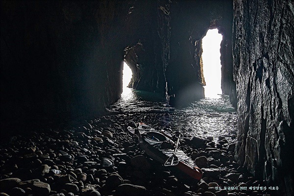 ▲안도 쌍굴 모습  ⓒ이효웅