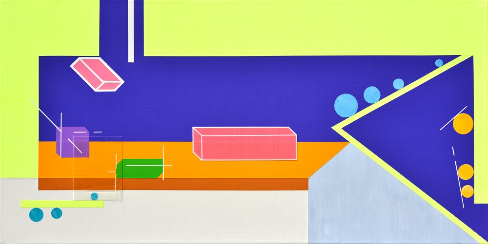 ▲송하영, 지극히 사적인 풍경(81x41cm, 캔버스에 아크릴)