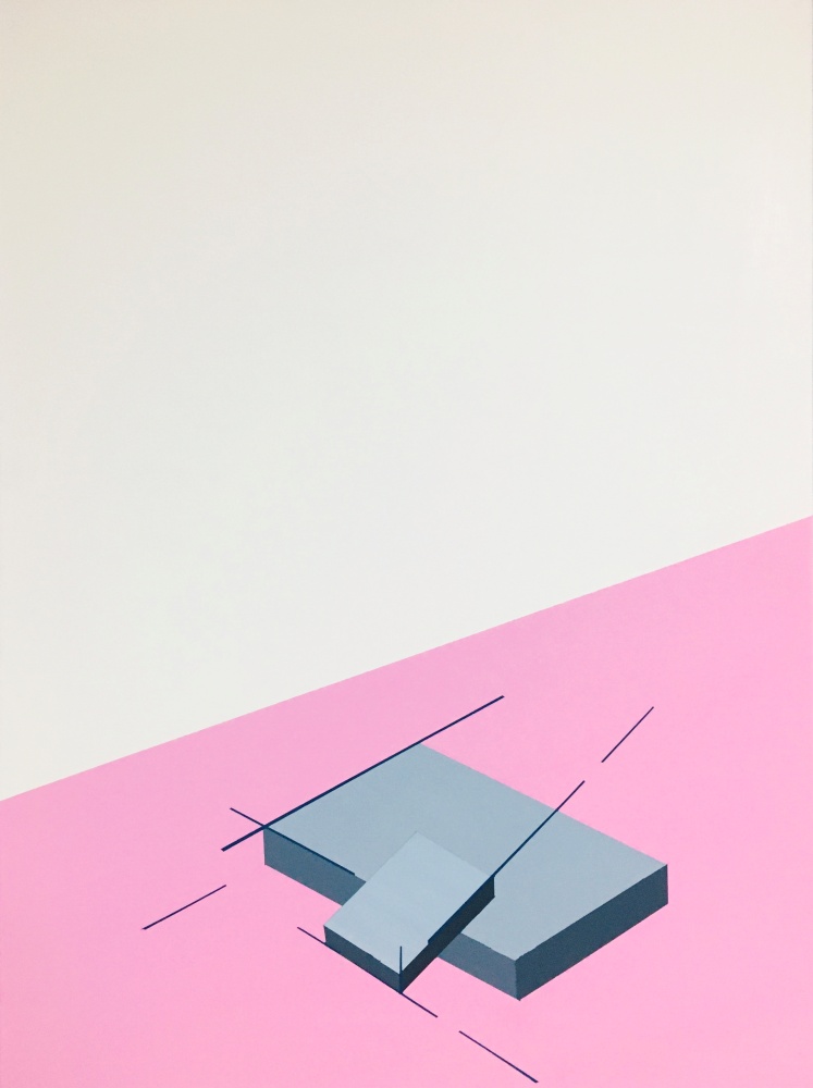 ▲송하영, Untitled (45.5x33.4cm, 캔버스에 아크릴)